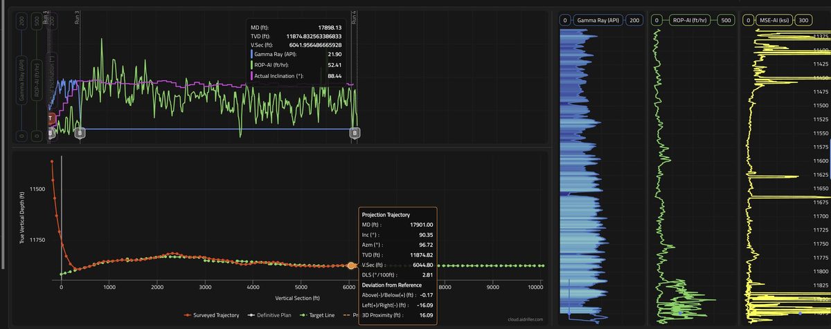 Live geosteering and target management