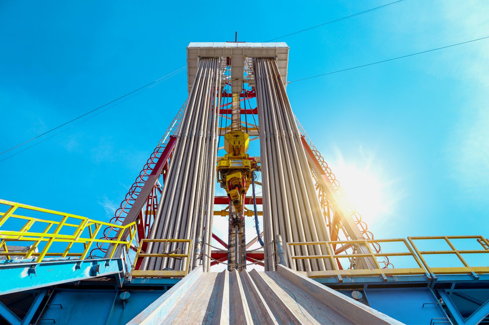 Drilling rig at work on a Specialized Energy Services directional program